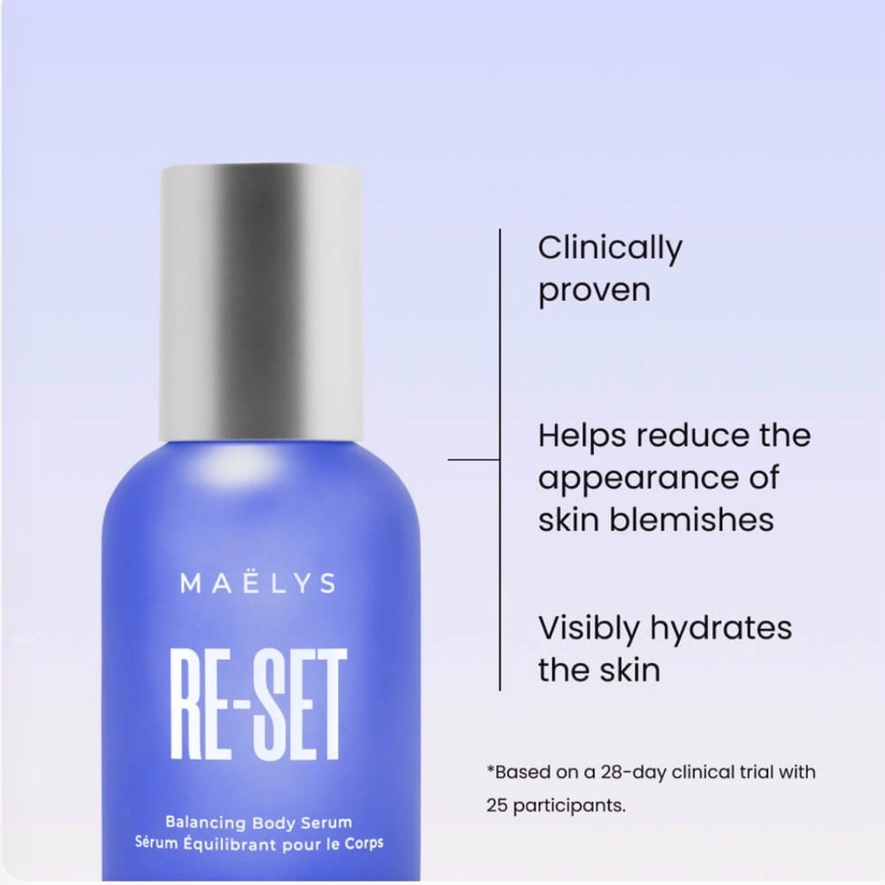 MAËLYS | RE-SET Balancing Body Serum